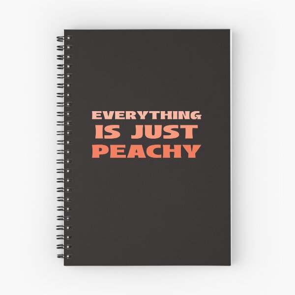 Item preview, Everything is just peachy designed and sold by AKreation.