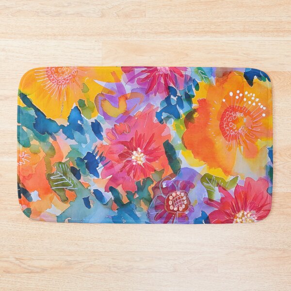 Item preview, Digital Doppleganger. Warm floral smash designed and sold by bekki smith.