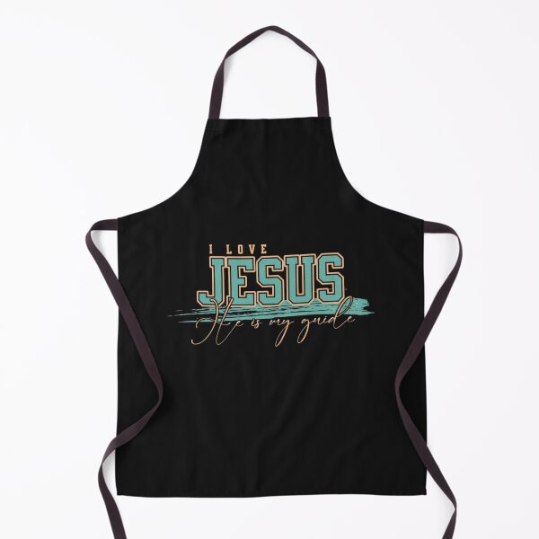 Item preview, I LOVE JESUS,EHE IS MY GUIDE designed and sold by Virtuousvogue.