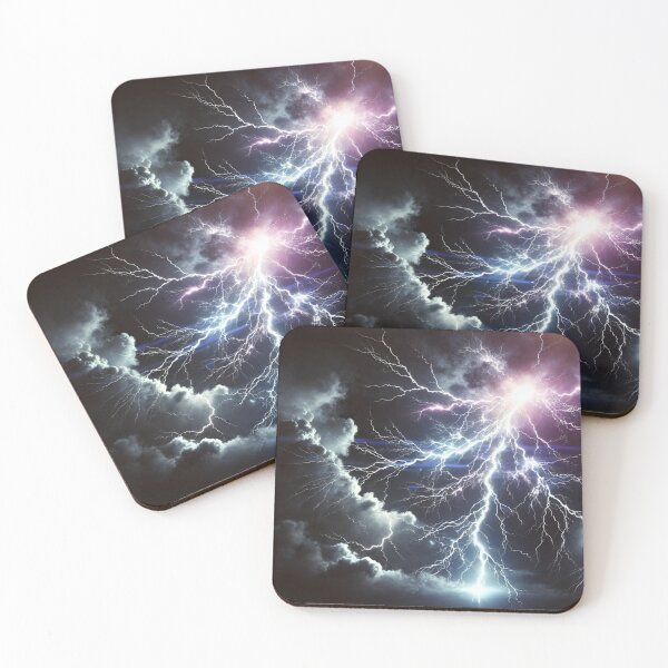 Item preview, "Electric Fury in the Night Sky" designed and sold by Wiredart.