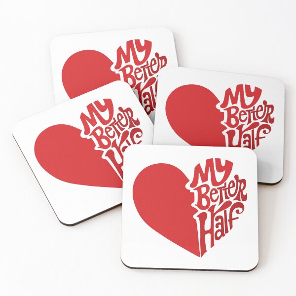 Item preview, My Better Half: Broken Heart Design with a Romantic Twist | Perfect for Valentine's Day designed and sold by H Jonas.