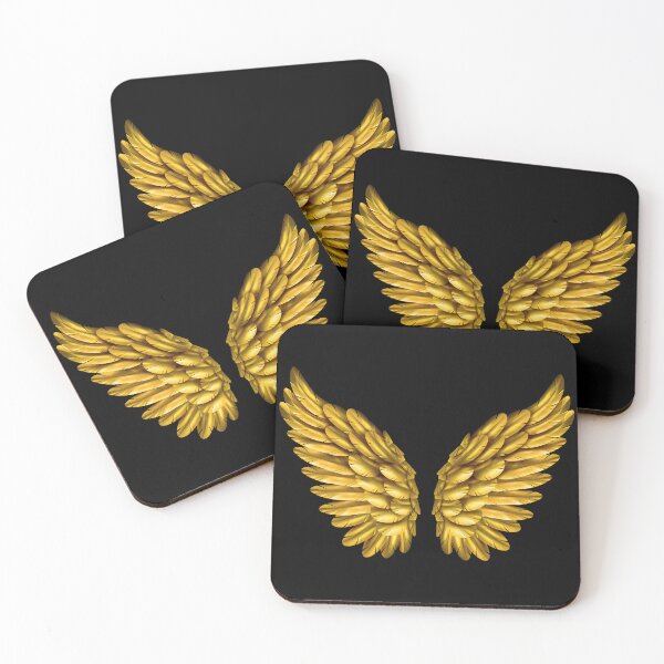 Item preview, Golden Angel Wings, Heavenly Angel Wings designed and sold by DivineBovinity.