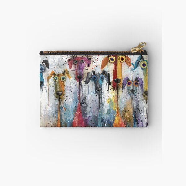 Item preview, Colorful Canine Chaos designed and sold by NeoNebulaArt.