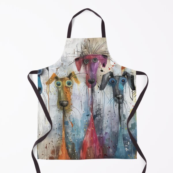 Item preview, Colorful Canine Chaos designed and sold by NeoNebulaArt.