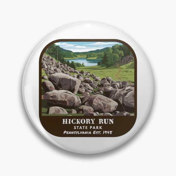 Artikelvorschau, Vintage Hickory Run State Park (Staatspark Pennsylvania) entworfen und verkauft von RabbitK.