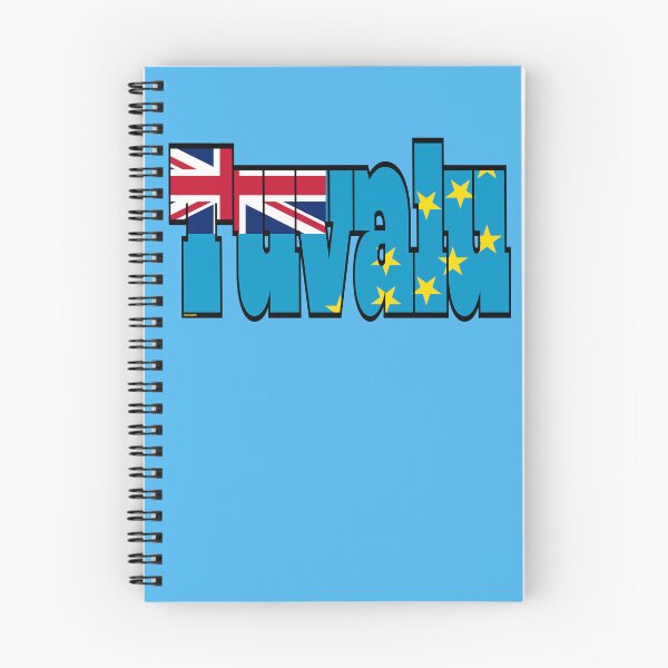 Item preview, Tuvalu Flag Inside Tuvaluan Font designed and sold by Havocgirl.