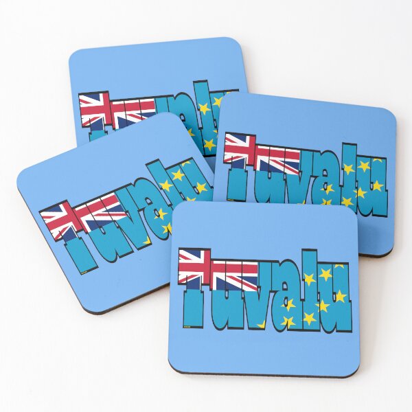 Item preview, Tuvalu Flag Inside Tuvaluan Font designed and sold by Havocgirl.