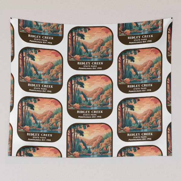 Item preview, Vintage Ridley Creek State Park (Pennsylvania State Park) designed and sold by RabbitK.