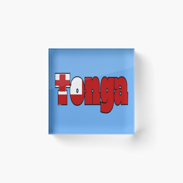 Item preview, Tonga Font with Tongan Flag designed and sold by Havocgirl.