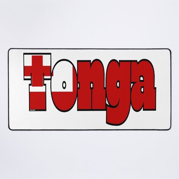 Item preview, Tonga Font with Tongan Flag designed and sold by Havocgirl.