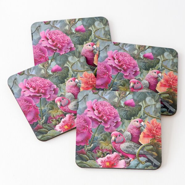 Item preview, Parrots and flowers designed and sold by andreisky.