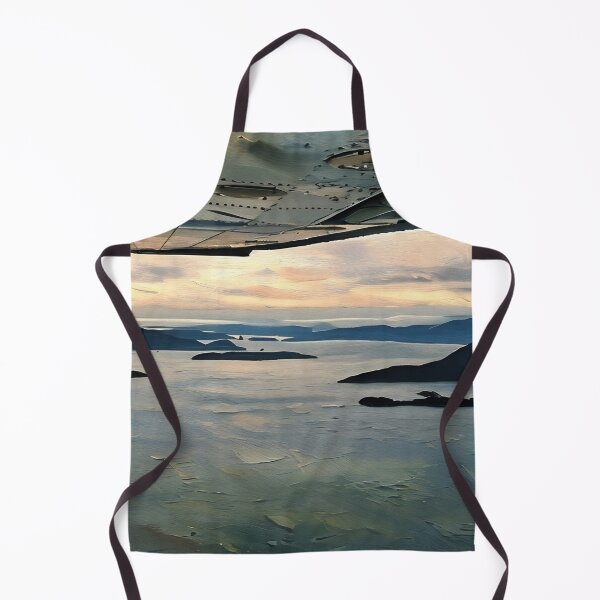Item preview, Flying By San Juan Islands WA (Oil Painting) designed and sold by flyscenicair.
