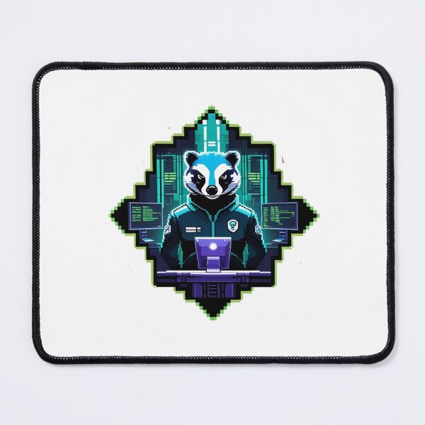 Item preview, Pixel SOC Badger designed and sold by mukraker.