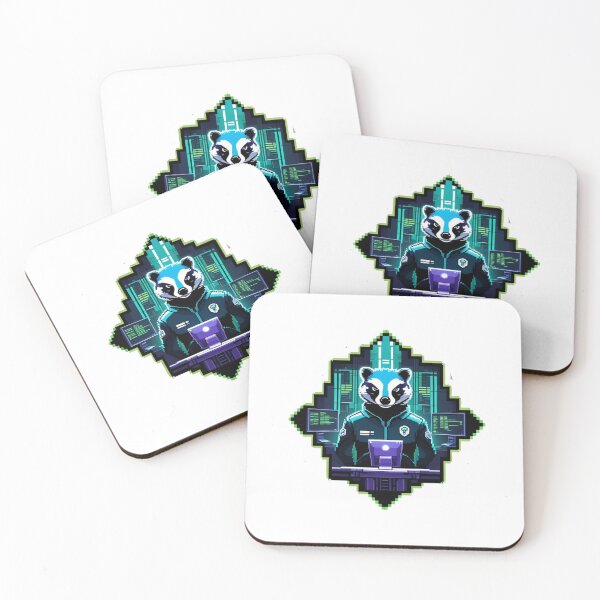 Item preview, Pixel SOC Badger designed and sold by mukraker.