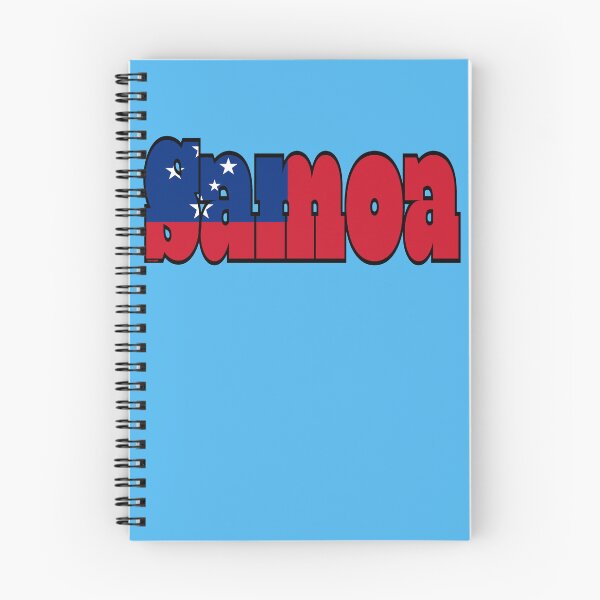 Item preview, Samoa Font with Samoan Flag designed and sold by Havocgirl.