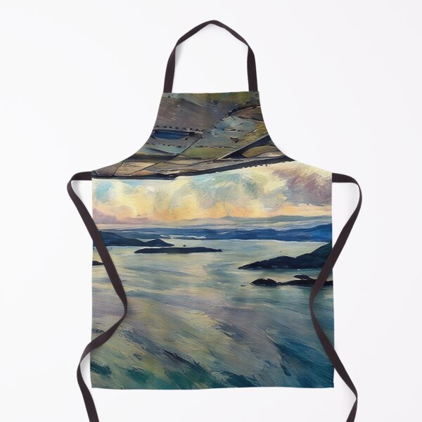 Item preview, Flying By San Juan Islands WA (Pastel) designed and sold by flyscenicair.