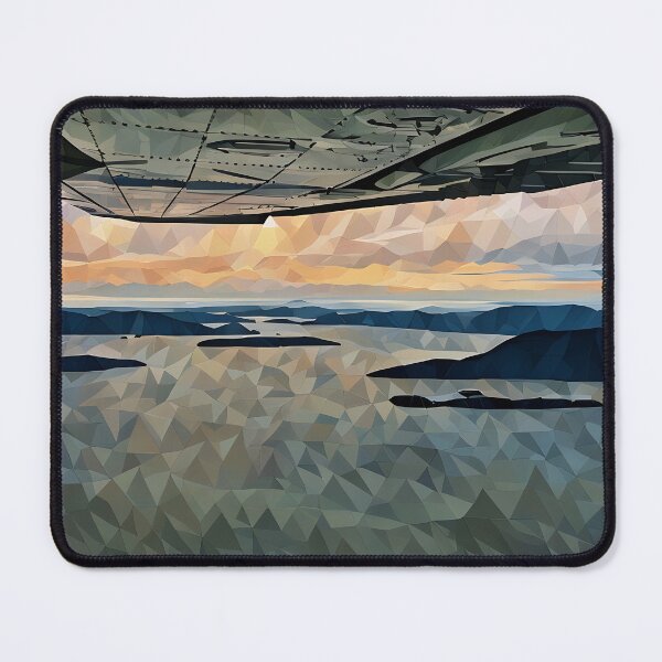 Item preview, Flying By San Juan Islands WA (Poly Art) designed and sold by flyscenicair.