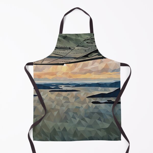 Item preview, Flying By San Juan Islands WA (Poly Art) designed and sold by flyscenicair.