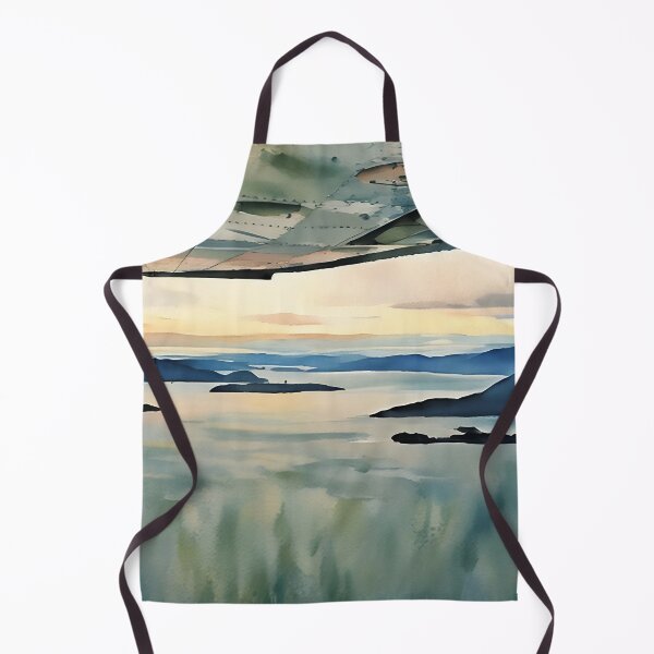 Item preview, Flying By San Juan Islands WA (Watercolor) designed and sold by flyscenicair.