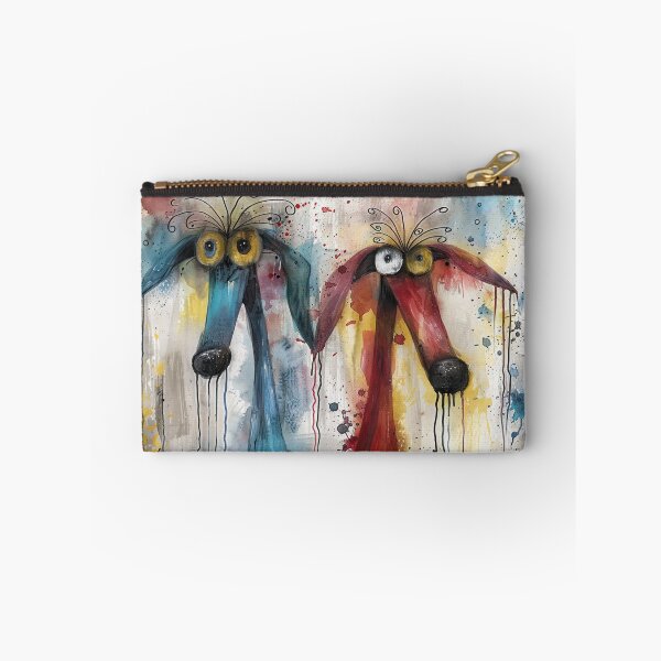 Item preview, Oddball Duo in Splatter Art designed and sold by NeoNebulaArt.