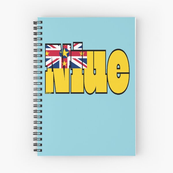Item preview, Niue Font with Niuean Flag designed and sold by Havocgirl.