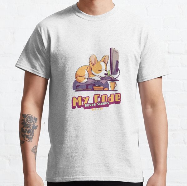 Item preview, My Code Never Sleeps But I Do designed and sold by Motovater1231.