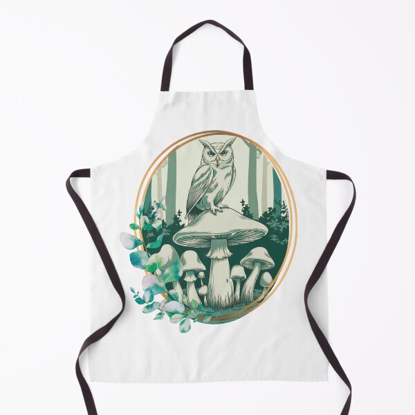 Item preview, Owl & Mushrooms designed and sold by MakeWayDesign.