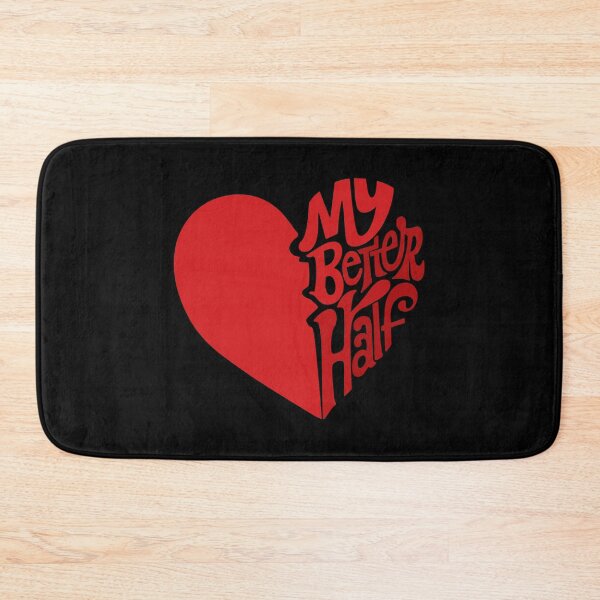 Item preview, My Better Half: Romantic Broken Heart Art | Celebrate Your Soulmate This Valentine's Day designed and sold by H Jonas.
