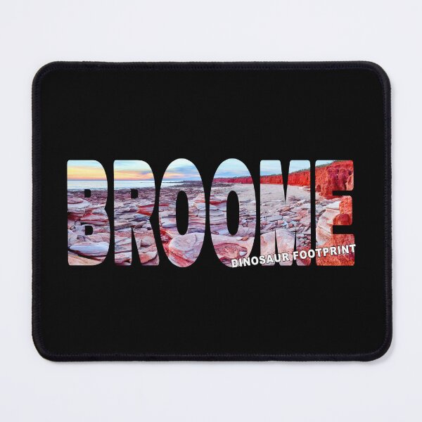 Item preview, BROOME Dinosaur Footprint - Western Australia Sunset designed and sold by Adam Gormley.