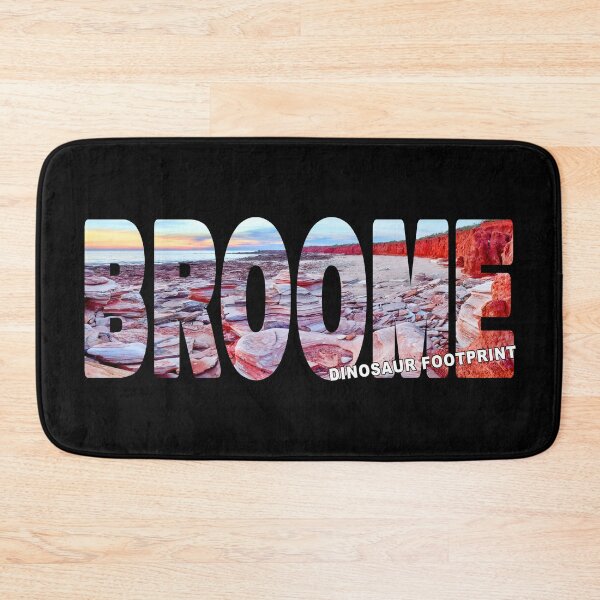 Item preview, BROOME Dinosaur Footprint - Western Australia Sunset designed and sold by Adam Gormley.