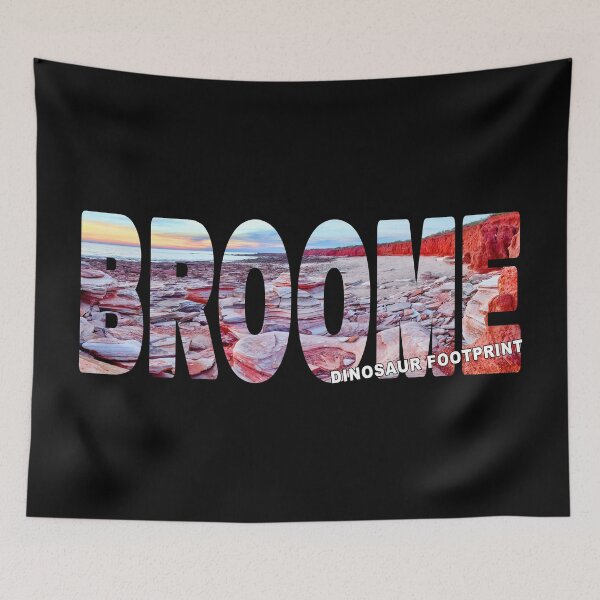 Item preview, BROOME Dinosaur Footprint - Western Australia Sunset designed and sold by Adam Gormley.