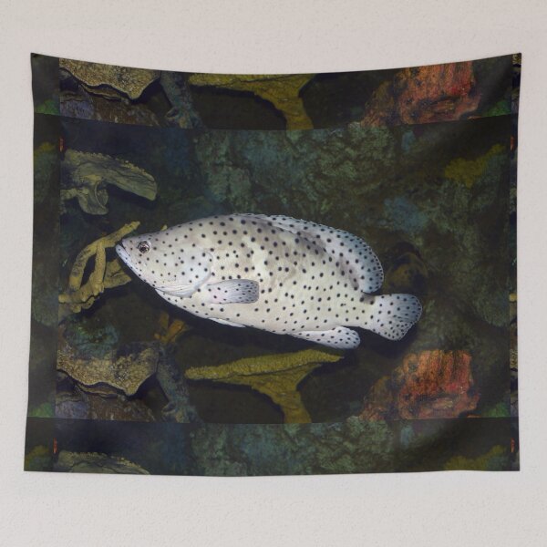 Item preview, Polka Dot Grouper designed and sold by Savannah Gibbs.