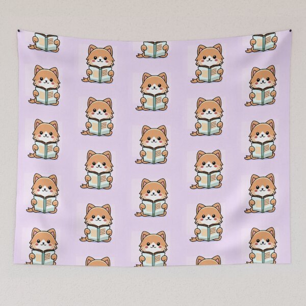 Item preview, Easily Distracted By Books And Dogs - Cute Small Dogs designed and sold by Wiss2Arts.