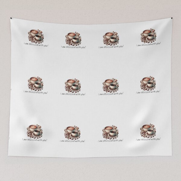 Item preview, Coffee love, I am obeseed with you, best gifts for coffee lovers designed and sold by Artheaven77.
