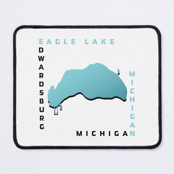 Item preview, Eagle Lake Edwardsburg Michigan designed and sold by SwiftSlothMedia.