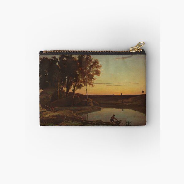 Item preview, Landscape with Lake and Boatman designed and sold by LegacyPressCo.