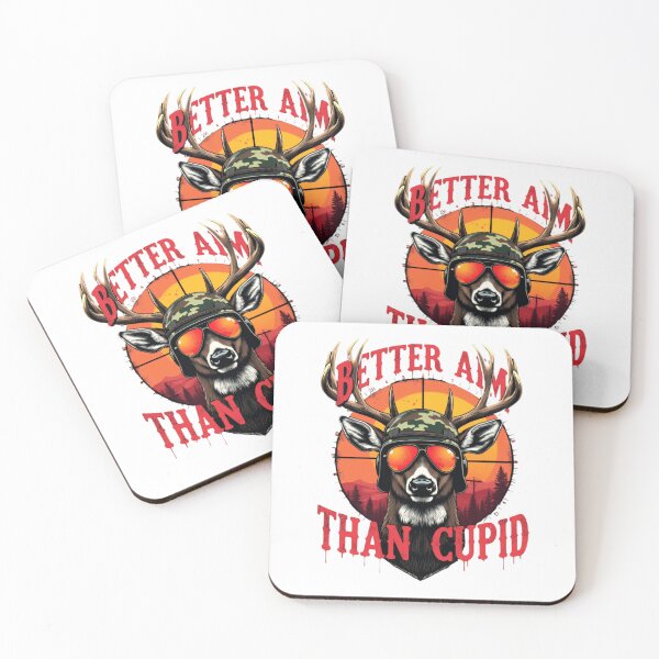 Item preview, I Aim Better Than Cupid Hunting Valentine’s Day designed and sold by ArtFromBeyond.