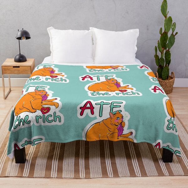 Item preview, Ate the rich chonky cat designed and sold by Jatmeow.