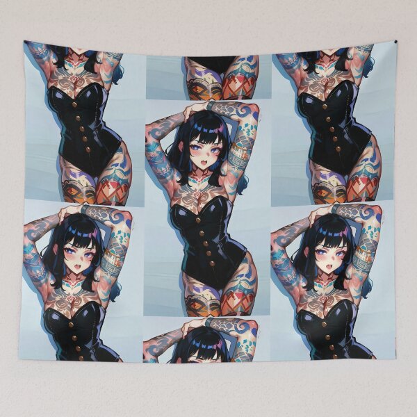 Item preview, Tattooed Pinup Bombshell designed and sold by KillerCrafts.