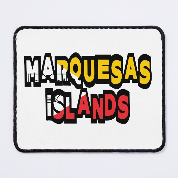 Item preview, Marquesas Islands Font with Marquesan Flag designed and sold by Havocgirl.