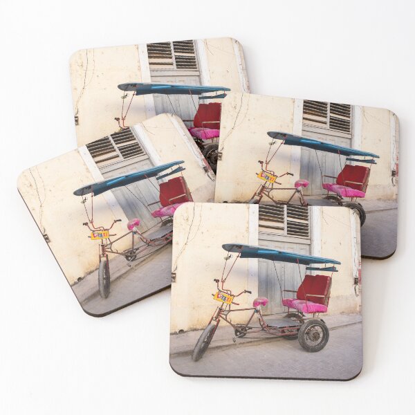 Item preview, Vintage Havana Bicycle Taxi Charm designed and sold by Bentenya.