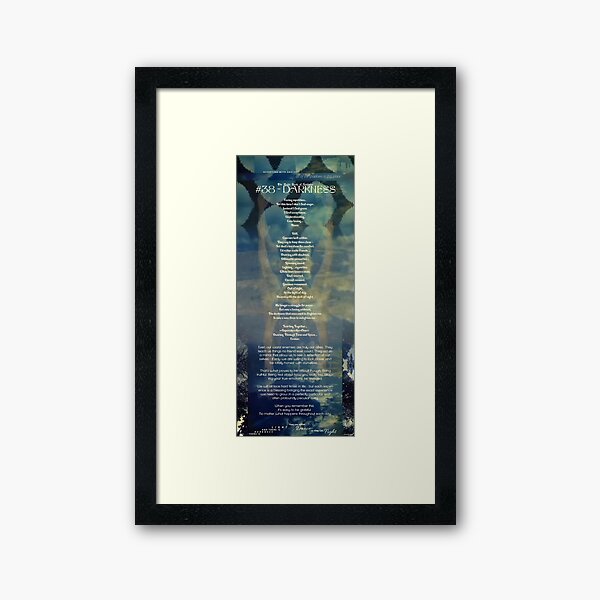 Item preview, Poem #38/111 - from the 'Magic Book of Guidance' - Visual Poetry Collection by Hart Floe Poet designed and sold by HartFloe-Poetry.