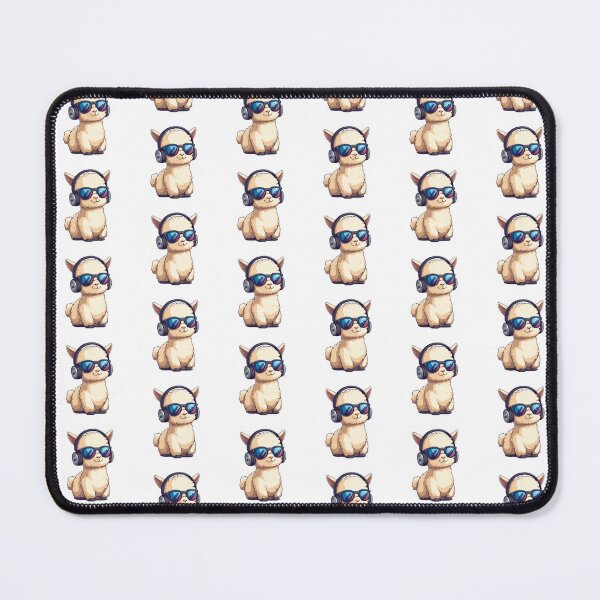 Item preview, Alpaca Wearing Sunglasses And Headphones designed and sold by ChaosReigns91.