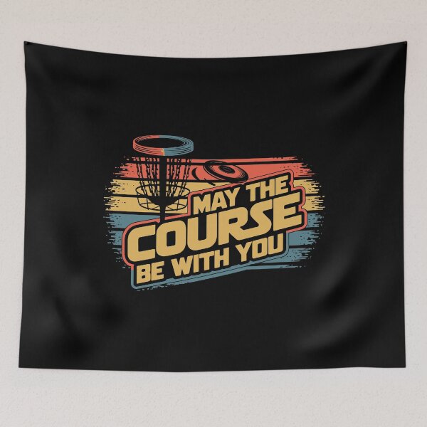 Item preview, Funny Frolf Player – May the Course Be with You Disc Golf Humor designed and sold by tmerchtrends.