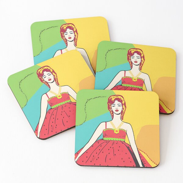 Item preview, "Retro Chic Doll" designed and sold by TopRBArtist.