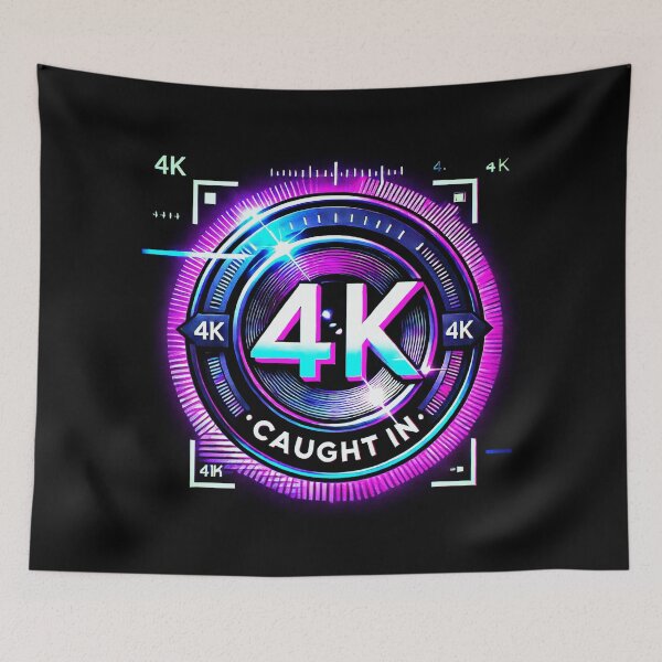 Item preview, Caught in 4K Again designed and sold by Dose of Dysfunction.