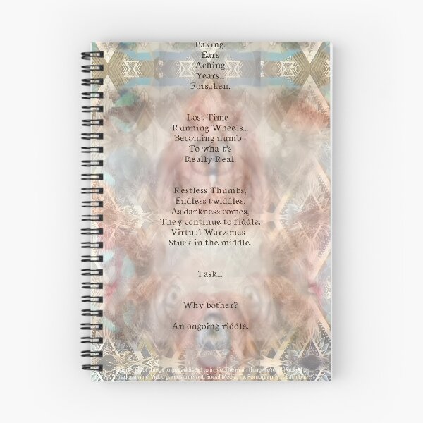 Item preview, Poem #40/111 - from the 'Magic Book of Guidance' - Visual Poetry Collection by Hart Floe Poet designed and sold by HartFloe-Poetry.