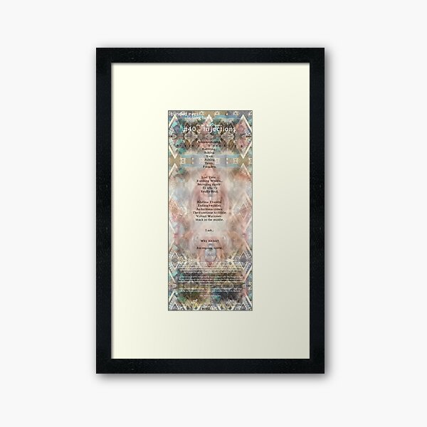 Item preview, Poem #40/111 - from the 'Magic Book of Guidance' - Visual Poetry Collection by Hart Floe Poet designed and sold by HartFloe-Poetry.