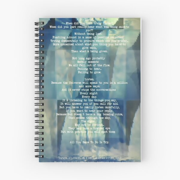 Item preview, Poem #41/111 - from the 'Magic Book of Guidance' - Visual Poetry Collection by Hart Floe Poet designed and sold by HartFloe-Poetry.