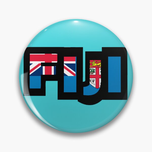 Item preview, Fiji Font with Fijian Flag designed and sold by Havocgirl.
